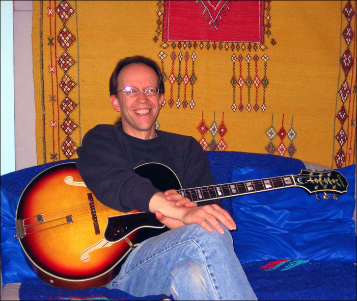 Scott Fraser in his studio